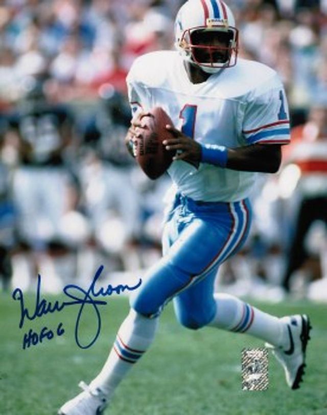 WARREN MOON AUTOGRAPHED HAND SIGNED MINNESOTA VIKINGS 8X10 PHOTO -  Signature Collectibles