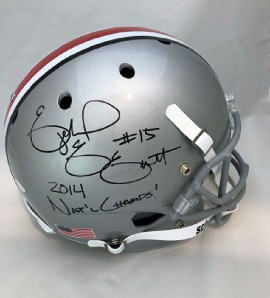 EZEKIEL ELLIOTT AUTOGRAPHED OHIO STATE BUCKEYES OSU JERSEY BECKETT ZEKE  COWBOYS