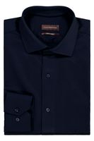 Camisa Knit Calderoni Color azul marino Contemporary fit