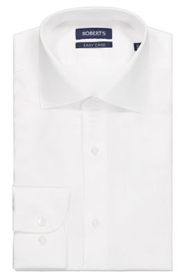 Camisa Roberts Easy Color blanco Regular fit