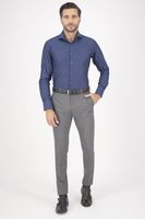 Pantalon vestir Roberts gris slim fit