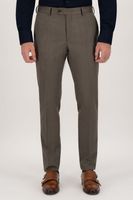Pantalón Roberts color marrón, slim fit
