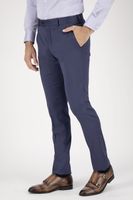 Pantalón de vestir Roberts color marino,  Slim fit