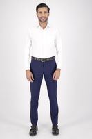 Pantalon vestir Roberts azul slim fit