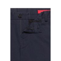 Pantalón Hugo Azul, Slim fit de Algodón Strech Lavado Suave