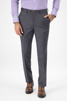 Pantalón Vestir Calderoni  Color gris oxford Contemporary fit