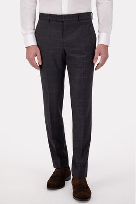 Pantalón vestir Roberts Red gris oxford slim fit