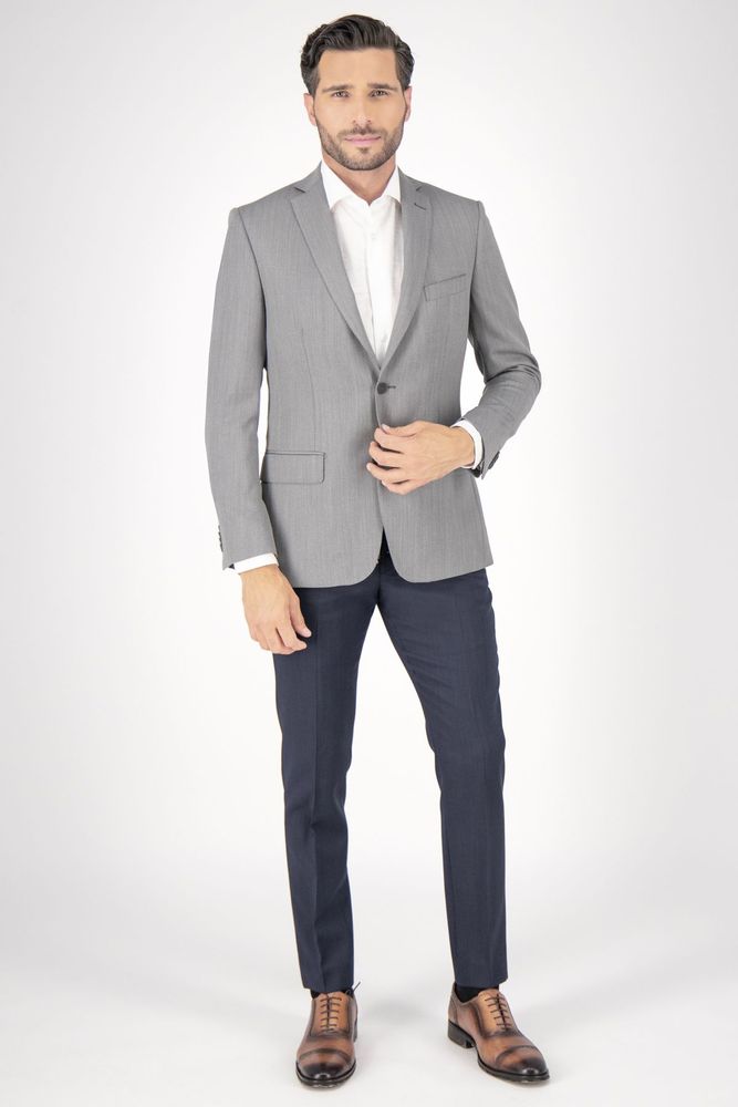 Saco Sport Giorgio Valentino Slim fit Color gris