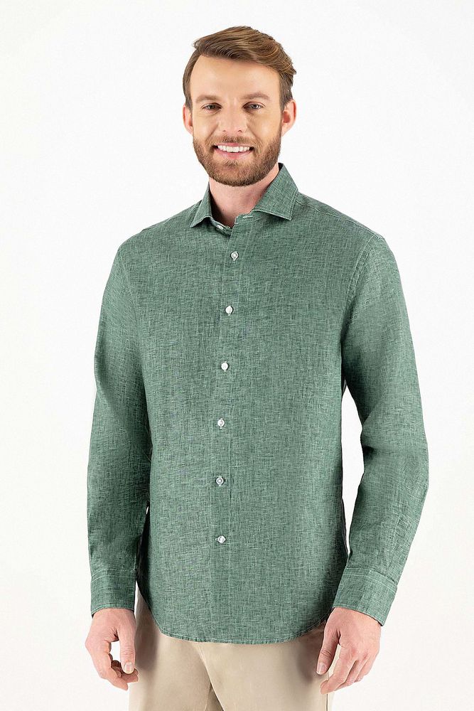 Camisa Calderoni Regular fit Color Verde