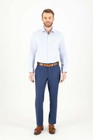 Camisa vestir Robert's color azul claro, contemporary fit