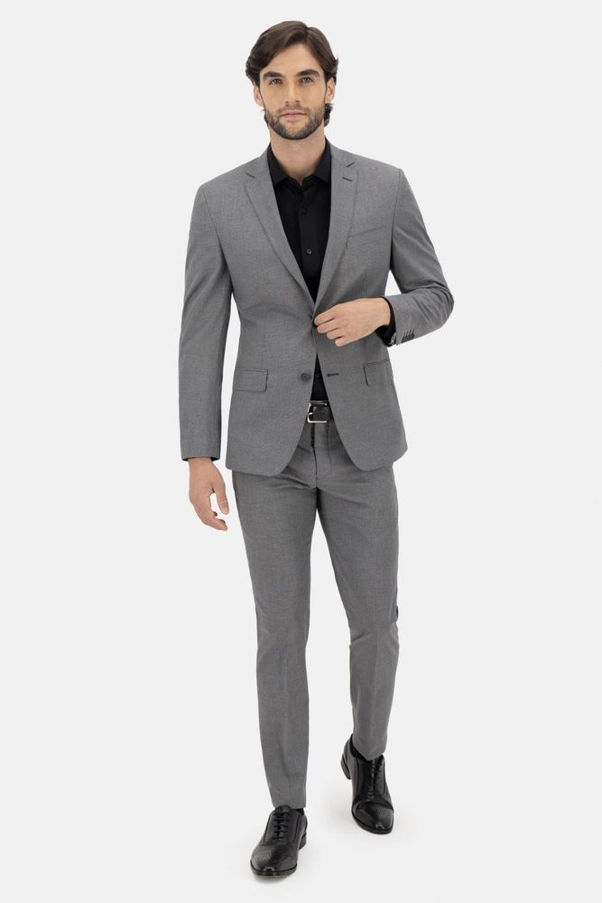 Traje Roberts Red Anatomic Color gris Slim fit