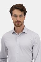 Camisa Knit Calderoni Color gris perla Contemporary fit