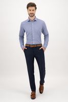 Camisa Knit Calderoni Color azul rey Contemporary fit