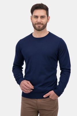 Sweater Calderoni Color azul Contemporary fit