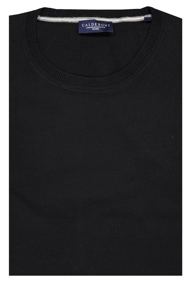 Sweater Calderoni Color negro Contemporary fit