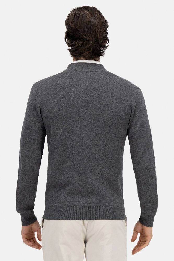 Suéter Calderoni Color gris Contemporary fit