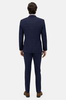 Traje Calderoni Color azul marino Slim fit