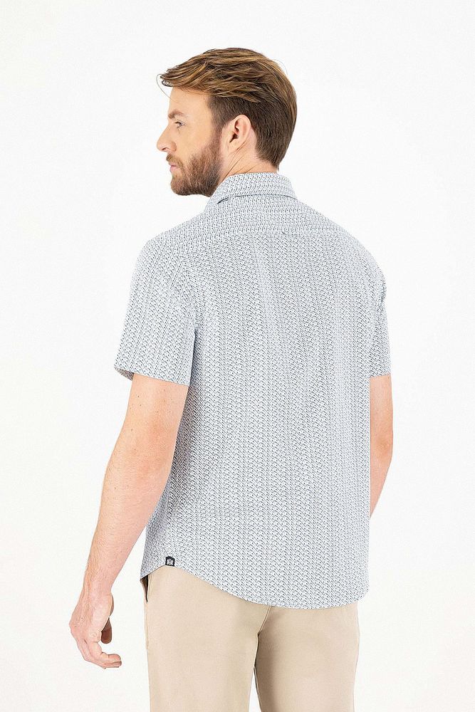 Camisa UNTUCKED Robert´s  Color Blanco Regular fit