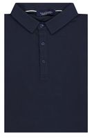 Polo Calderoni color azul marino, Contemporary fit