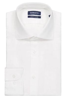 Camisa Roberts Easy Care Color blanco Regular fit