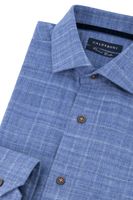 Camisa Calderoni Color azul Contemporary fit