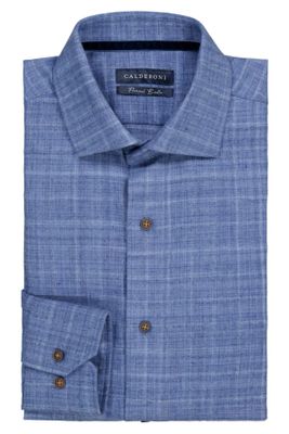 Camisa Calderoni Color azul Contemporary fit