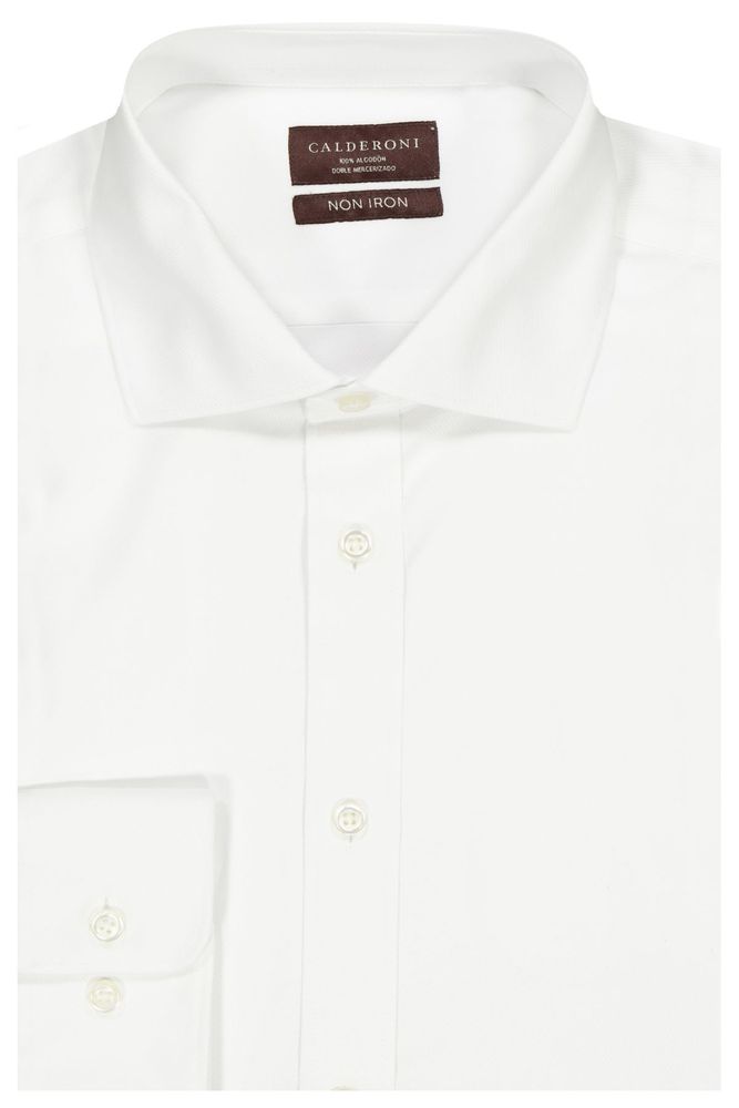 Camisa Non Iron  Color blanco Contemporary fit