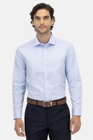 Camisa Calderoni Non Iron Color azul claro Contemporary fit