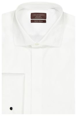 Camisa Calderoni Color blanco Non Iron Contemporary fit