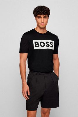 PLAYERA BOSS COLOR NEGRO REGULAR FIT