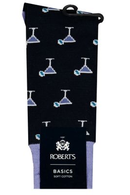 Calcetines Roberts En Azul Marino