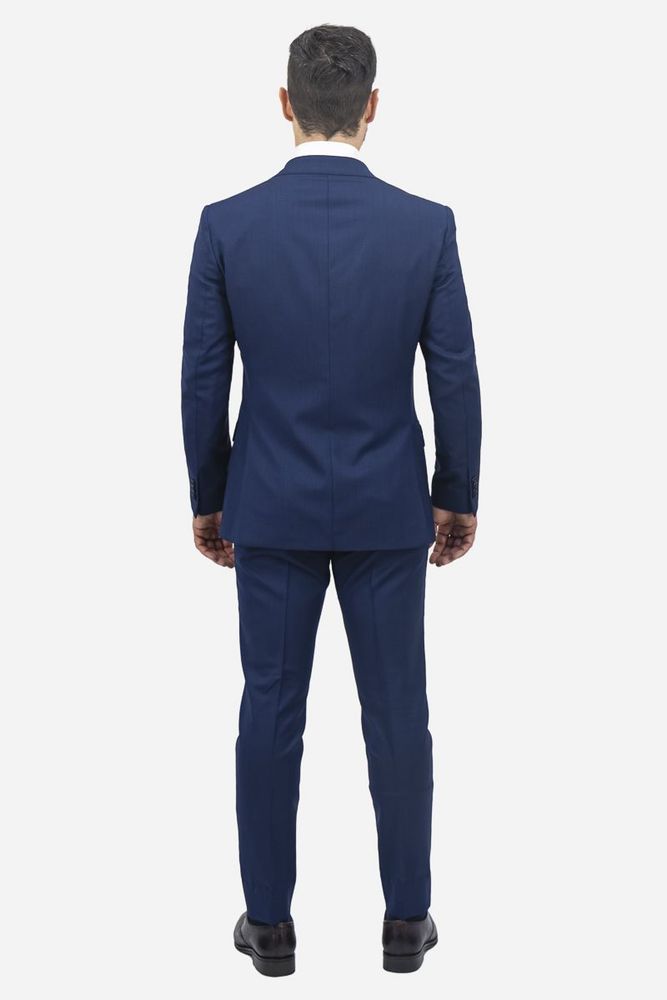 Traje Calderoni Color azul marino Slim fit