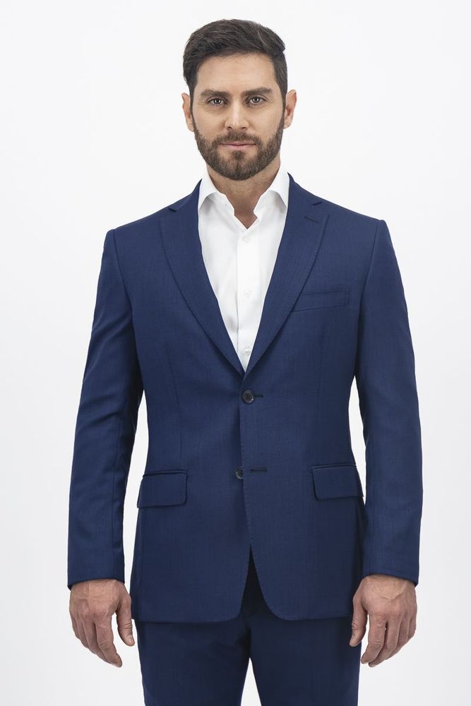 Traje Calderoni Color azul marino Slim fit