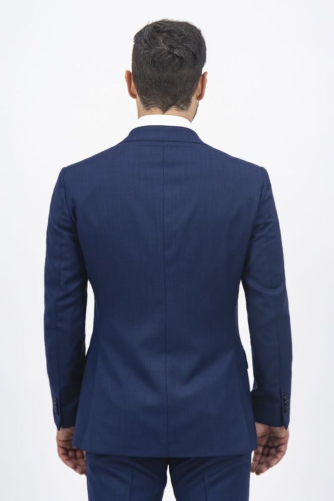 Traje Calderoni Color azul marino Slim fit