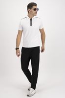 Playera Polo Robert´s Color Blanco