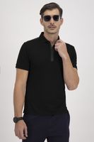 Playera Robert's Active color negro, regular fit