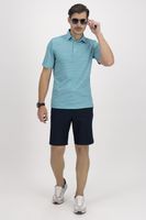 Playera polo Robert's Active color azul, regular fit