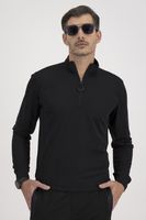 Sudadera Robert's Active color negro, Regular fit