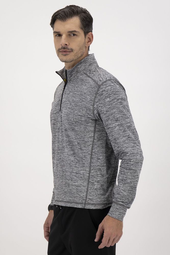 Sudadera Robert's Active color gris, regular fit