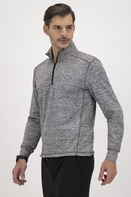 Sudadera Robert's Active color gris, regular fit