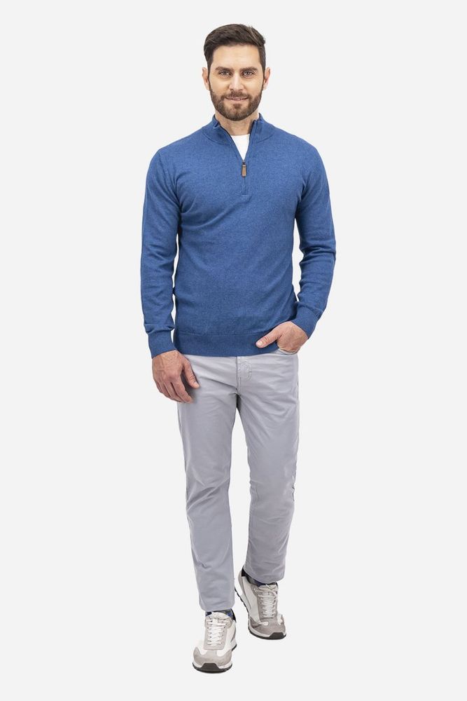 Sweater Roberts Color azul Contemporary fit