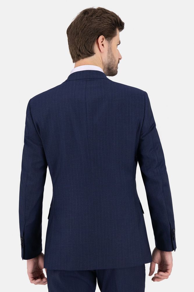 Traje Calderoni Couture Color azul marino Slim fit