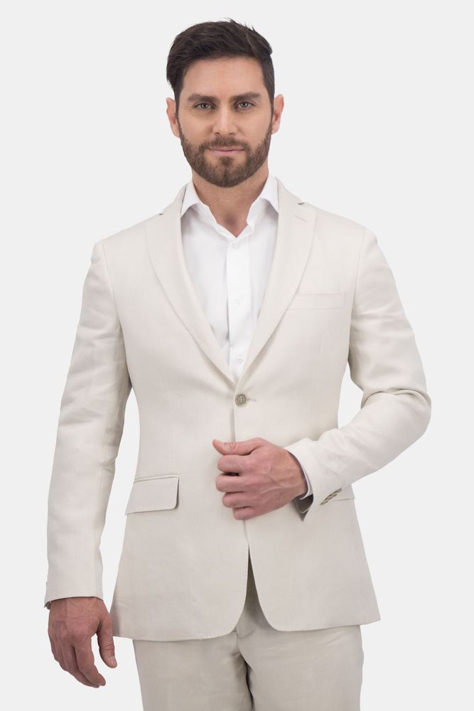 Traje Roberts Color beige Slim fit