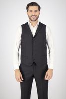 Traje de tres piezas Roberts Color negro Regular fit