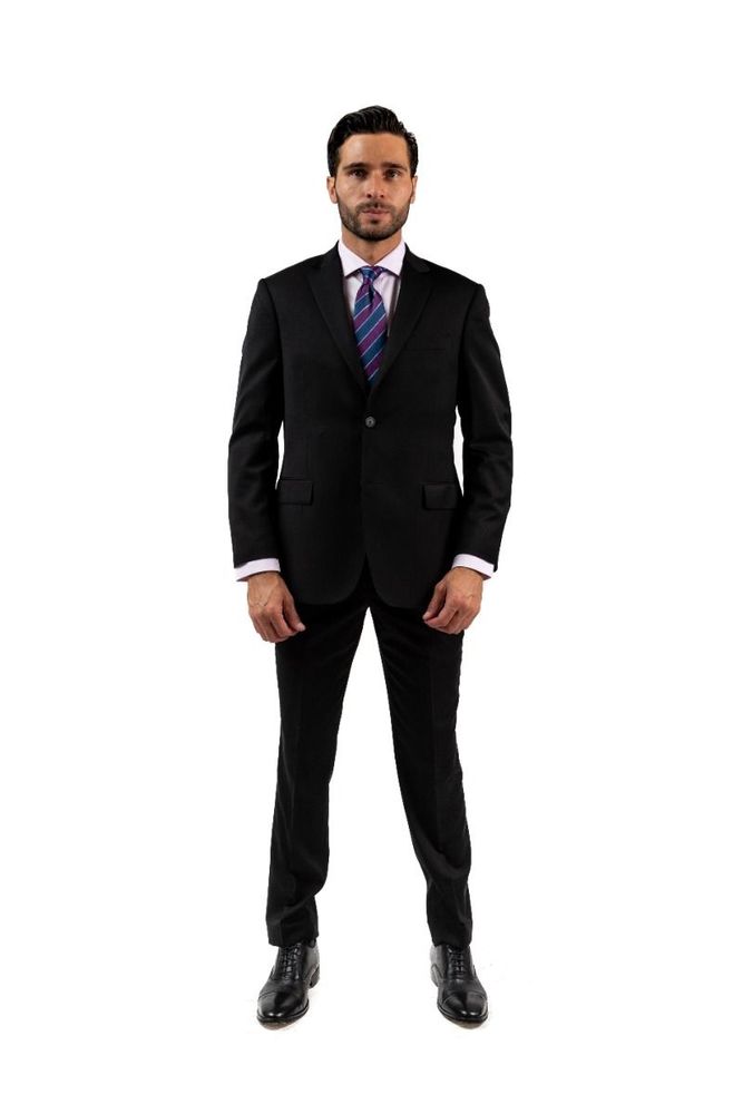 Saco Separate Roberts Color negro Slim fit