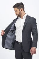 Traje Robert's color gris oxford, regular fit