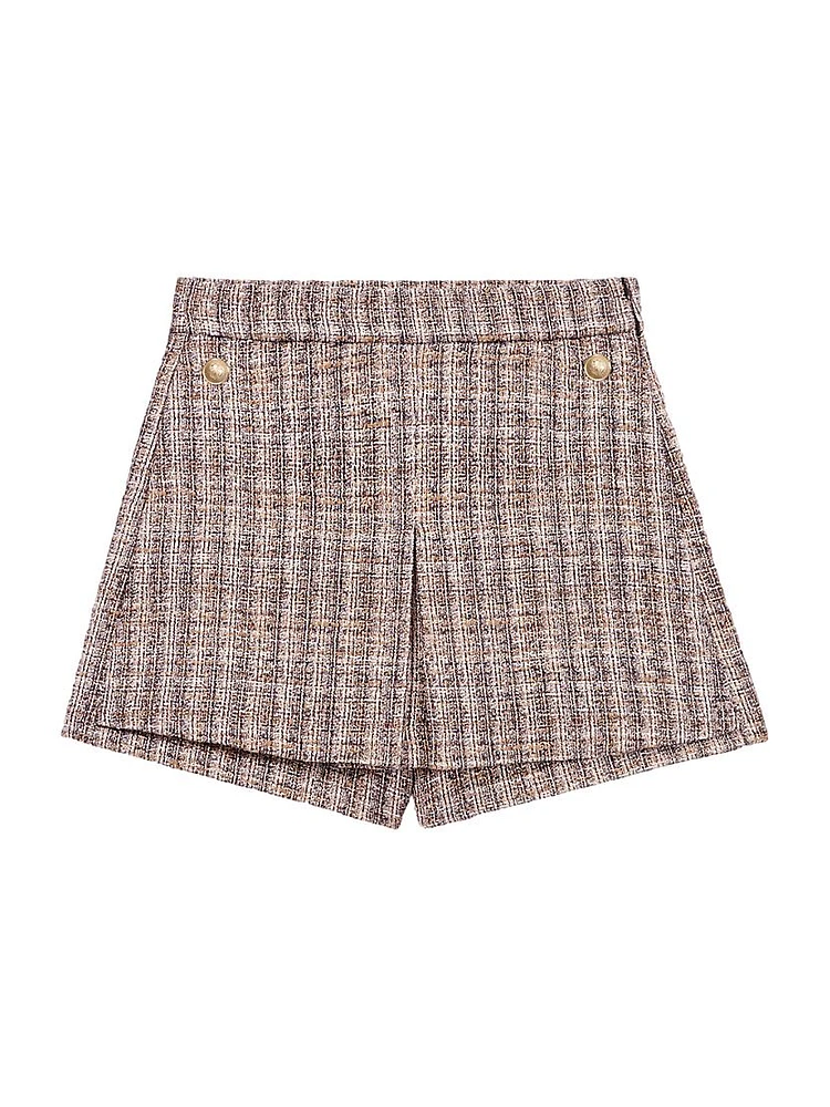 Tweed Skort