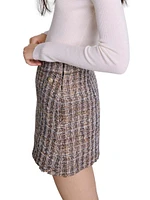Tweed Skort