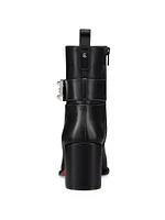 Booty Lock 70MM Leather Boots