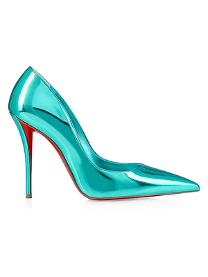 Miss Z 100MM Laminated Leather Pumps